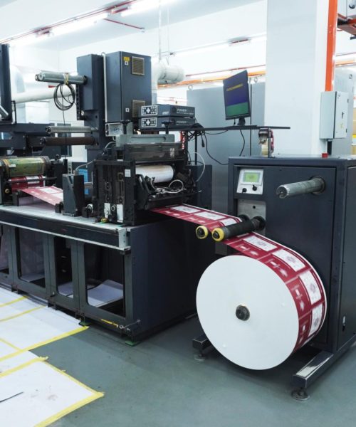 Printing Machine 4 Colors